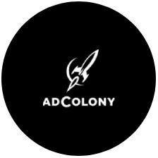 AdColony SSP icon representing one of Relvant DSP’s connected supply partners specializing in mobile video and in-app programmatic advertising.
